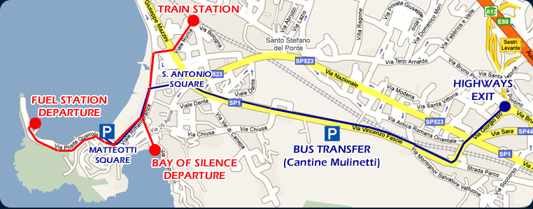 Mappa Sestri Levante